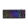 WHITE SHARK SPARTAN mechanikus (blue swtich) fém gamer billentyűzet (angol)