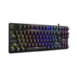 White Shark SPARTAN mechanikus (blue swtich) fém gamer billentyűzet (angol)
