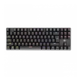 WHITE SHARK COMMANDOS mechanikus (red switch) gamer billentyűzet (magyar), fekete