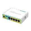 MIKROTIK Vezetékes Router RouterBOARD 5x100Mbps (POE out), Menedzselhető, Asztali - RB750UPR2