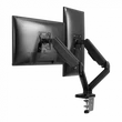 SBOX LCD-S024 Asztali dupla monitor tartó konzol, dönthető, forgatható, 13