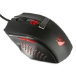 KONIX - DRAKKAR PC Runemaster Evo Egér Vezetékes Gaming 2500DPI, Fekete-Piros