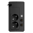 NJOY Szünetmentes 600VA - Keen 600 USB (2 Schuko, line-interaktív, fekete)