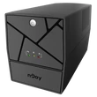 NJOY Szünetmentes 1500VA - Keen 1500 USB (4 Schuko, line-interaktív, fekete)