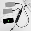 AXAGON HUE-SA7BP USB3.0 CHARGING HUB (Hétportos USB 3.0 hub gyors töltési támogatással. AC adapter a csomagban. Fekete)