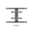 MULTIBRACKETS Fali konzol, M VESA Flexarm L Full Motion Dual (40-75