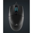 CORSAIR Vezetékes Egér Gaming, KATAR PRO Ultra-light, 6 programozható gomb, RGB Világítás, 12400dpi, fekete