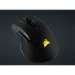 CORSAIR Vezetékes Egér Gaming, IRONCLAW RGB FPS/MOBA, 7 programozható gomb, RGB Világítás, 18000dpi, fekete