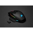 CORSAIR Vezetékes/Vezeték Nélküli Egér Gaming, DARK CORE RGB PRO, 8 programozható gomb, RGB, 18000dpi, fekete