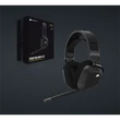CORSAIR Vezeték Nélküli Headset, HS80 RGB WIRELESS Premium Gaming, Dolby Atmos hangzás, szürke