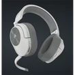 CORSAIR Vezeték Nélküli Headset, HS55 WIRELESS Gaming, 7.1 Hangzás, fehér