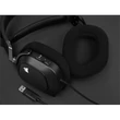 CORSAIR Vezetékes Headset, HS80 RGB USB Gaming, 7.1 Hangzás, RGB, fekete