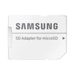 SAMSUNG Memóriakártya, PRO Plus microSDXC kártya 256GB, CLASS 10, UHS-I, U3, V30, A2, + Adapter, R180/W130