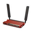 MIKROTIK Wireless Router 2,4GHz,8x1000Mbps + 1x2500Mbps SFP,  AX600, Menedzselhető, Asztali - L009UIGS-2HAXD-IN