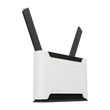 MIKROTIK Wireless Router DualBand, 4x1000Mbps+ 1x2,5Gbps, AX1800, Chateau LTE6 ax, 1xMicroSIM, Asztali