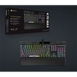 CORSAIR Vezeték Nélküli Billentyűzet Gaming, K70 MAX RGB, Mechanikus, MGX switch, fekete