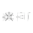 MULTIBRACKETS Fali konzol, M VESA Flexarm M Full Motion Single (32-55