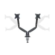 MULTIBRACKETS 2 karos asztali konzol, M Deskmount Gas Spring Dual Black (15-30