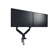 MULTIBRACKETS 2 karos asztali konzol, M Deskmount Gas Spring Dual Black (15-30