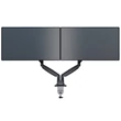MULTIBRACKETS 2 karos asztali konzol, M Deskmount Gas Spring Dual Black (15-30
