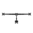 MULTIBRACKETS Asztali konzol (3 képernyős rögzítőkar), M VESA Desktopmount Triple Desk Clamp 15-24