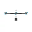 MULTIBRACKETS Asztali konzol (3 képernyős rögzítőkar), M VESA Desktopmount Triple Desk Clamp 15-24