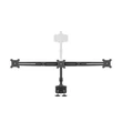 MULTIBRACKETS Asztali konzol (3 képernyős rögzítőkar), M VESA Desktopmount Triple Desk Clamp 15-24