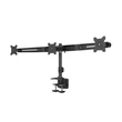 MULTIBRACKETS Asztali konzol (3 képernyős rögzítőkar), M VESA Desktopmount Triple Desk Clamp 15-24