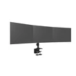 MULTIBRACKETS Asztali konzol (3 képernyős rögzítőkar), M VESA Desktopmount Triple Desk Clamp 15-24