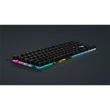 CORSAIR Vezetékes Billentyűzet Gaming, K60 PRO TKL RGB, Optical-Mechanical, Alumínium keret, US, fekete