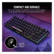 CORSAIR Vezetékes Billentyűzet Gaming, K65 PRO MINI RGB 65%, Optical-Mechanical, US, szürke