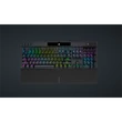 CORSAIR Vezetékes Billentyűzet Gaming, K70 RGB PRO, Mechanikus, CHERRY MX Red switch, Alumínium keret, US, szürke