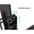 MULTIBRACKETS Fali konzol, M VESA Wallmount Super Slim Tilt 600 MAX (40-75