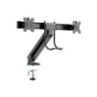 MULTIBRACKETS Asztali konzol (2 képernyős), M Deskmount Slim Basic Dual (17-27