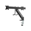 MULTIBRACKETS Asztali konzol (2 képernyős), M Deskmount Slim Basic Dual (17-27