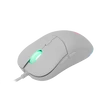WHITE SHARK BAGDEMAGUS-W, GM-5010W gamer egér, 6D, fehér, 7200 dpi, RGB