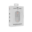 WHITE SHARK BAGDEMAGUS-W, GM-5010W gamer egér, 6D, fehér, 7200 dpi, RGB