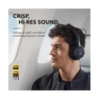 ANKER Vezeték Nélküli Fejhallgató, Soundcore Space One, Aktív Zajszűrő, fekete - A3035G11
