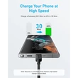 ANKER Töltőkábel, 322, USB-C - USB-C, 1,8 méteres, fekete - A81F6G11