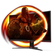 AOC Ívelt Gaming 165Hz VA monitor 27