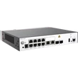 Huawei eKit Switch 10x1000Mbps + 2x10GE (SFP+) + 1konzol port, USB, AC650-128AP