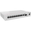 Huawei eKit Switch 8x1000Mbps (POE+) + 1x1000Mbps Uplink + 1x1000Mbps (SFP), Nem menedzselhető, Asztali, S110-8P2ST