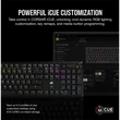 CORSAIR Vezetékes Billentyűzet Gaming, K70 CORE RGB, Mechanikus, MLX Red switch, 104 gombos, US, fekete