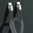 COLORWAY Kábel, Type-C - Type-C (PD Fast Charging 65W) 3.0A 1m gray (CW-CBPDCC040-GR)