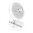 HUMANAS CoolAir F01 vezeték nélküli ventilátor, 15 órás működési idő, 180° dőlésszög, USB-C, 4 teljesítmény fokozat