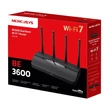 MERCUSYS Wireless Router Dual Band BE3600 1xWAN(2.5Gbps) +1xLAN(2.5Gbps) + 2xLAN(1Gbps), MR27BE