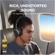 ANKER Vezeték Nélküli Fejhallgató, Soundcore Space One Pro, Összecsukható, Aktív Zajszűrő, jet black - A3062G11