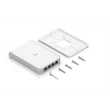 UBiQUiTi Wireless Access Point DualBand 4x1000Mbps, 5,3Gbps, 4x4 MU-MIMO, POE nélkül, Falra rögzíthető - U6-IW