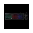 BARACUDA BGC-011B ORCA-B gamer combo fekete billentyűzet (memb. ang.) + egér