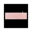 WHITE SHARK TACHI-P/US  WS GK-003441P-US gamer billentyűzet, 104 gomb pink (angol)